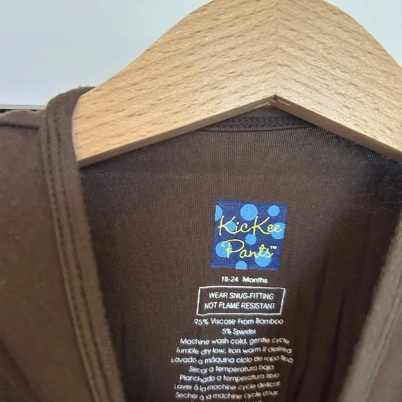 Kickee pants bamboo outfit size 18-24 months - Picture 3 of 5